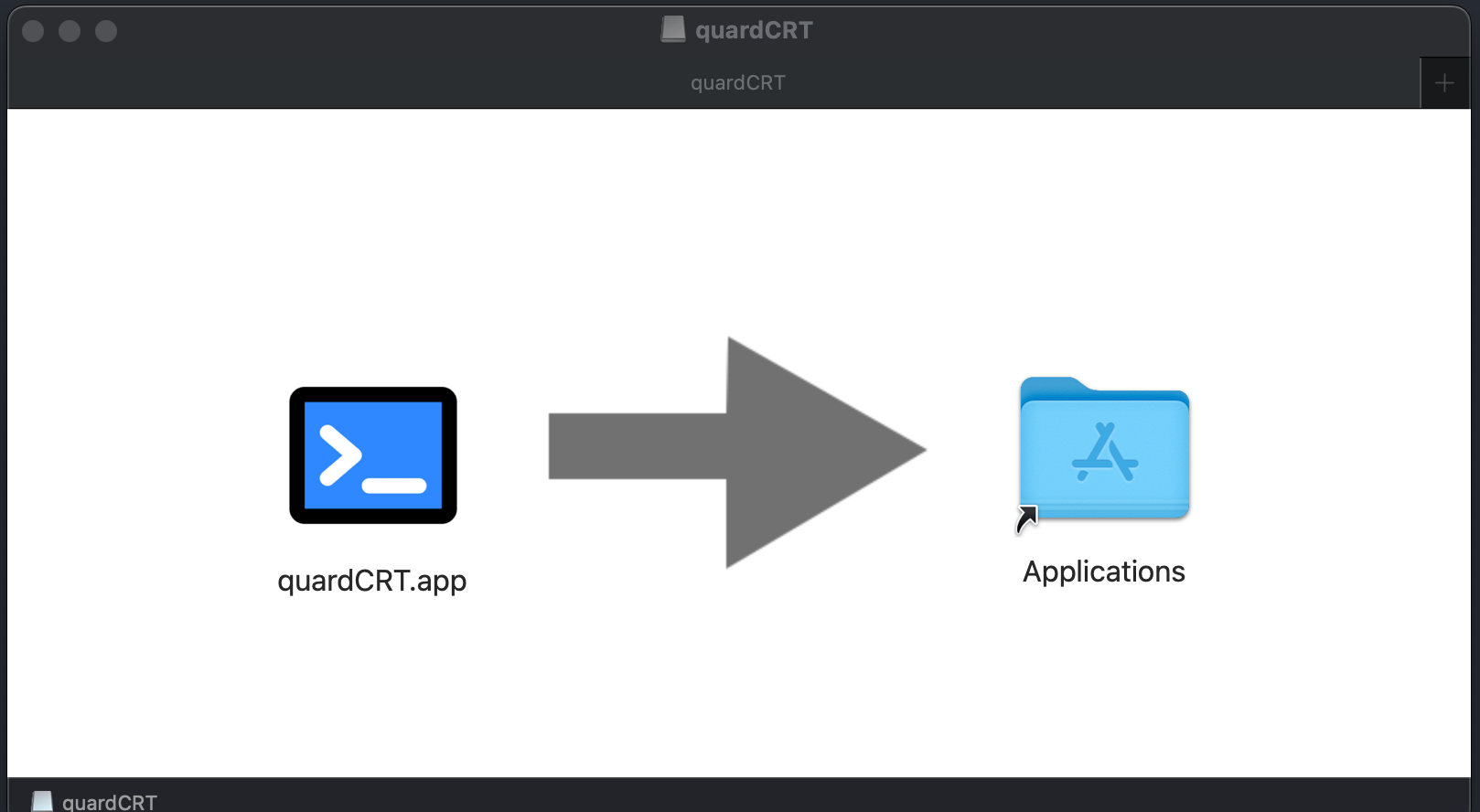 Install example under macOS